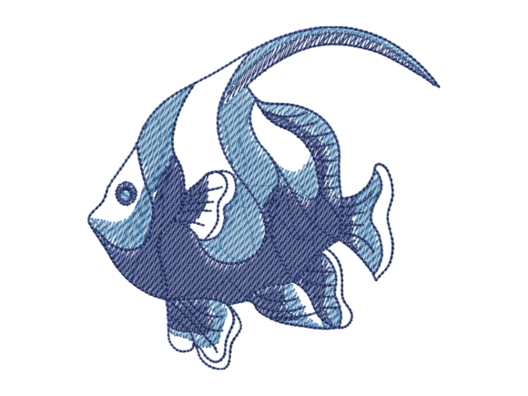Blue Angelfish Embroidery: A Seller’s Review