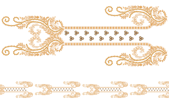 Indian Floral Embroidery Borders: A Designer Review