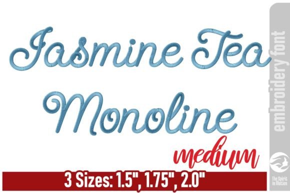 Jasmine Tea Monoline Font: Boutique Sweatshirt Review