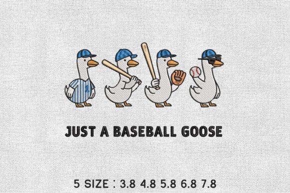 Just a Baseball Goose Embroidery: A Business Design Review