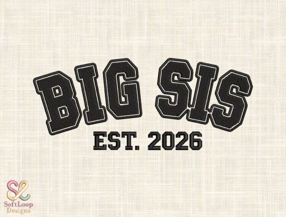 Reviewing Big Sis Varsity Arched Embroidery Design