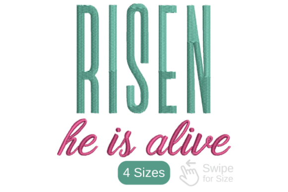 Risen He is Alive Embroidery: A Designer’s Review